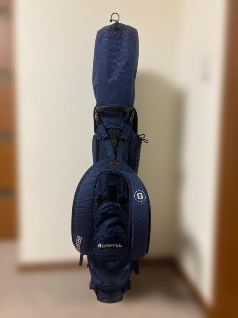 HY BRIEFING GOLF CR-7 キャディバッグ ネイビー