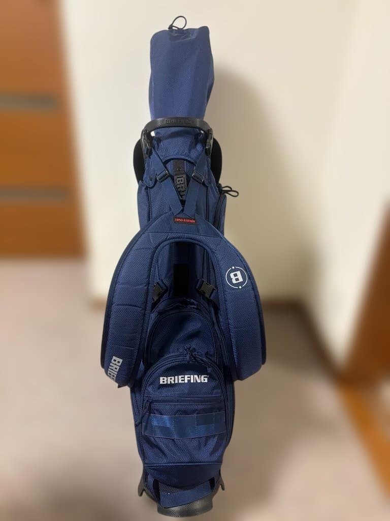 HY BRIEFING GOLF CR-7 キャディバッグ ネイビー