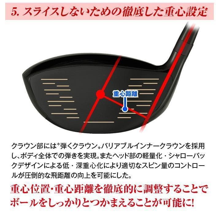 新品 マキシマックス ドライバー ブラックシリーズ2 適合限界高反発加工