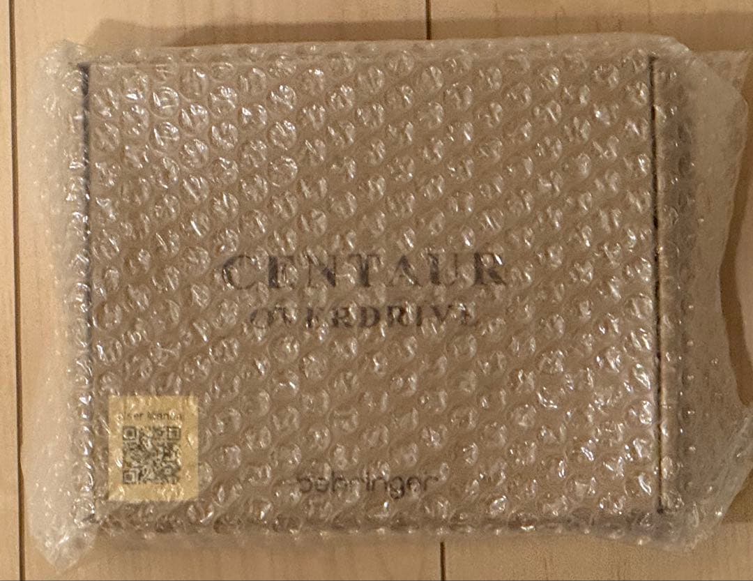 【新品未使用】BEHRINGER CENTAUR OVERDRIVE 初期仕様