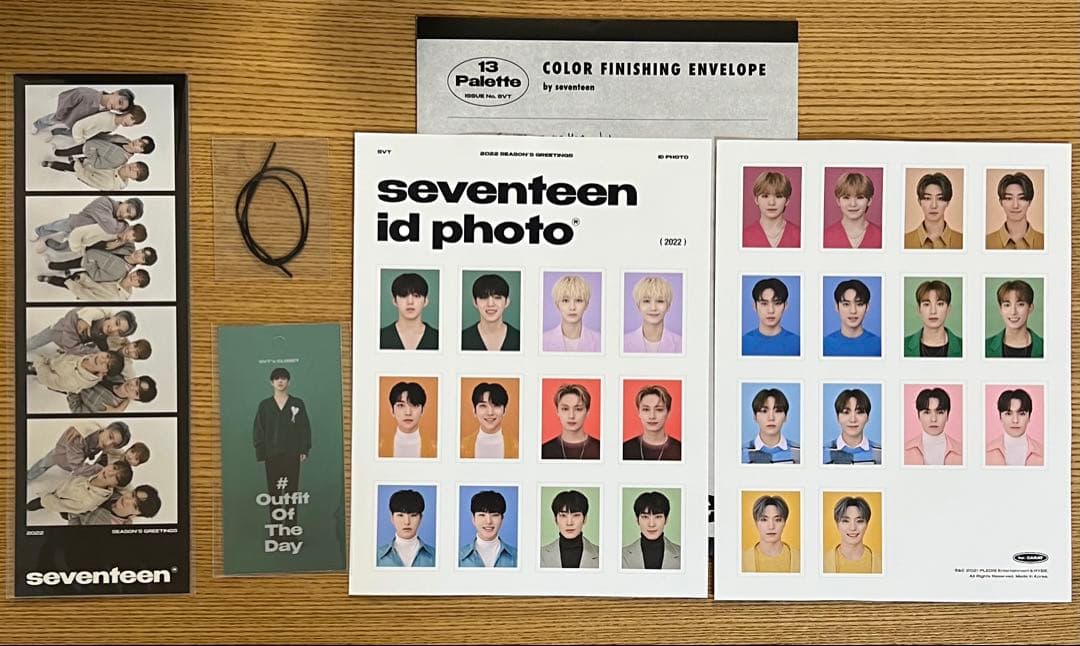 アイドル SEVENTEEN 2022 SEASON'S GREETINGS