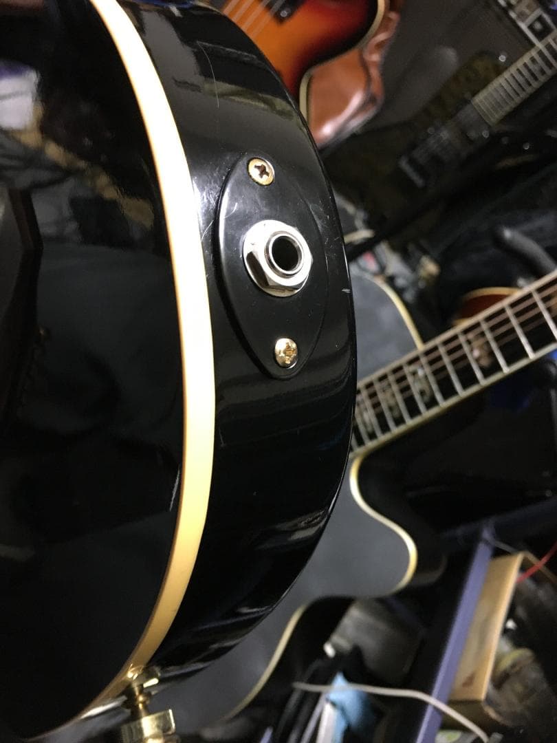 Godin acousticaster passive　レース他改良多　動画！