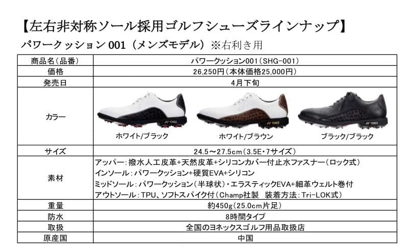 ヨネックス ゴルフシューズ 25.5cm 型押しレサー スパイクレンチ付