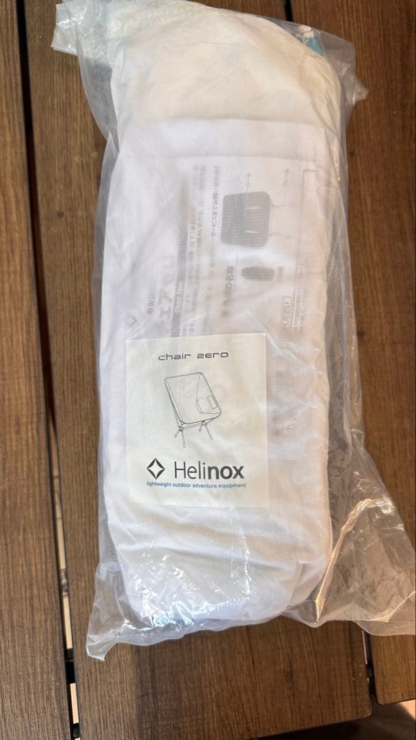 新品未開封　Helinox Chair Zero ホワイト アウトドアチェア