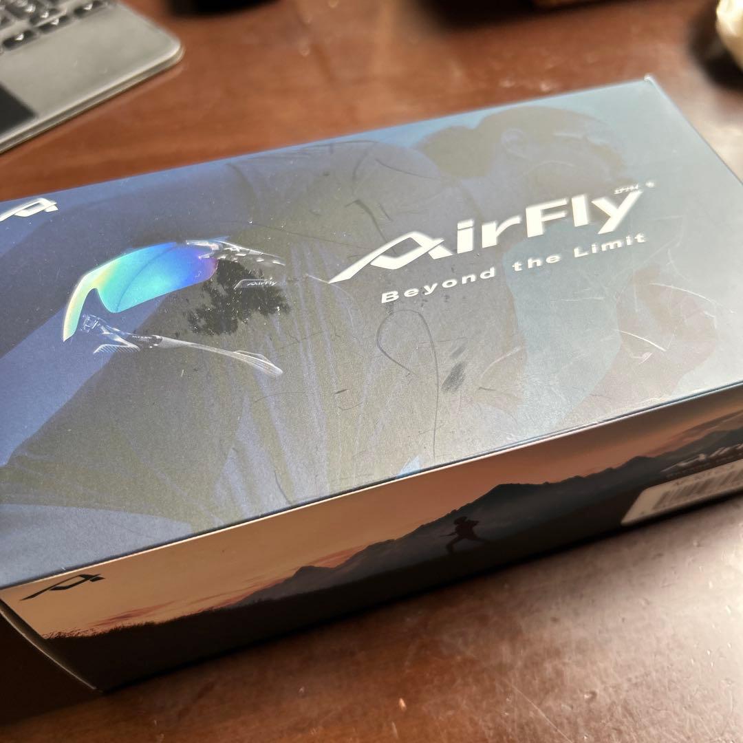 ジゴスペック スポーツサングラス エアフライ AirFly ブラック/パープル…
