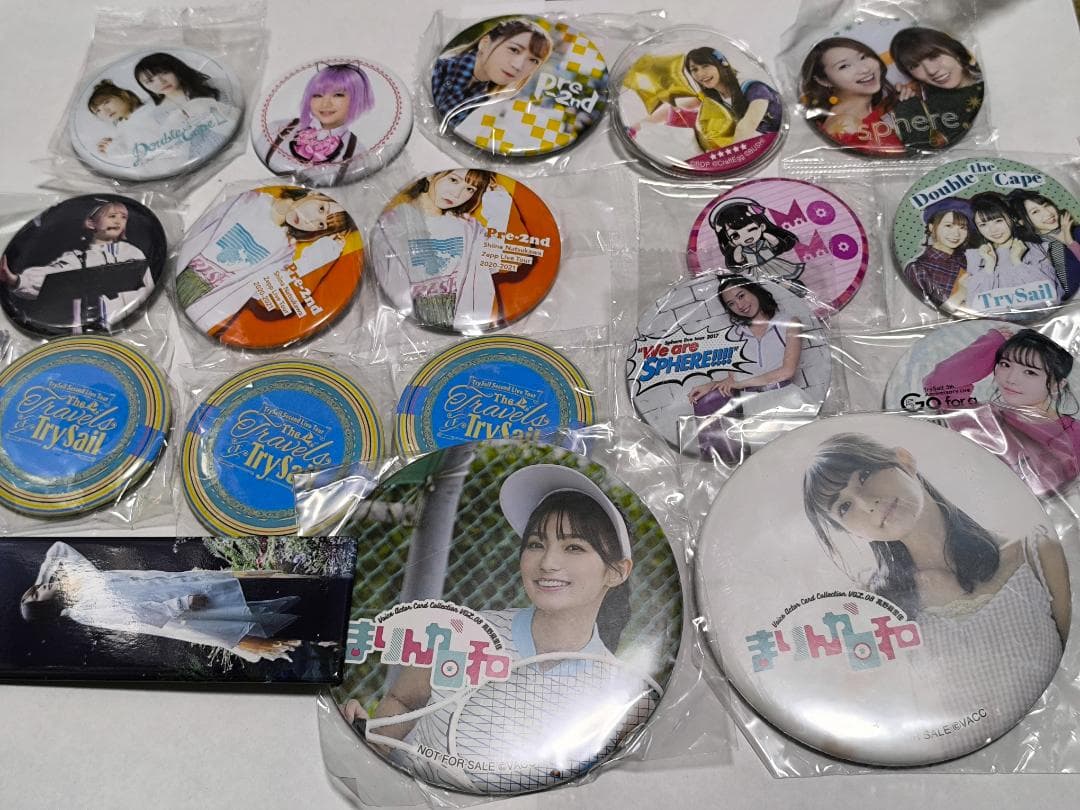 声優　缶バッジ　118個セット