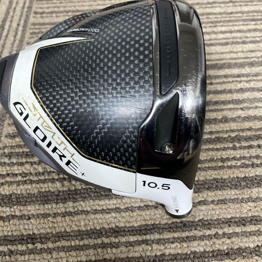 ステルスGloire ドライバー 10.5度 カーボンウッド　ヘッドカバー