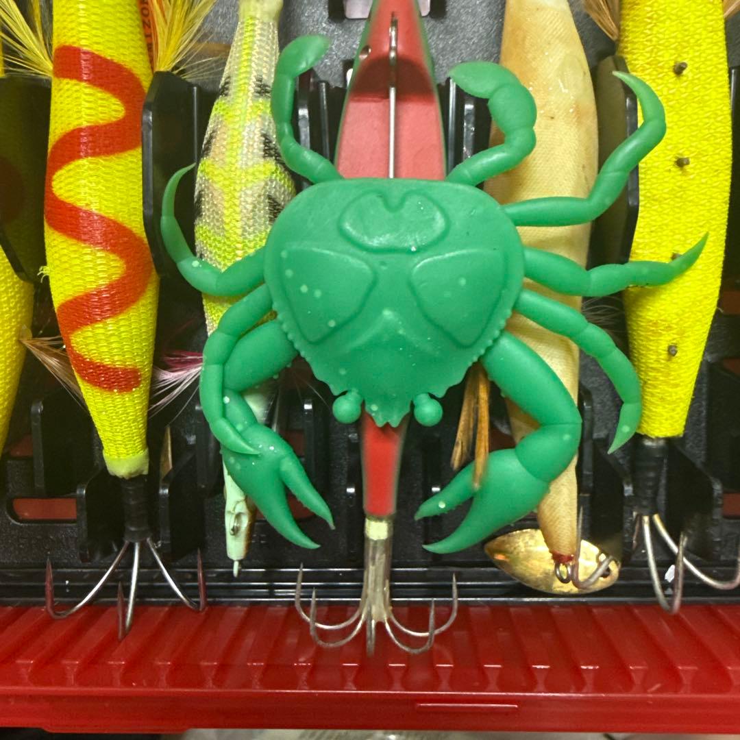 【タコ釣り】爆釣セット‼️エギ10本　ケース付き‼️フラッシュブースト‼️明石で実績‼️