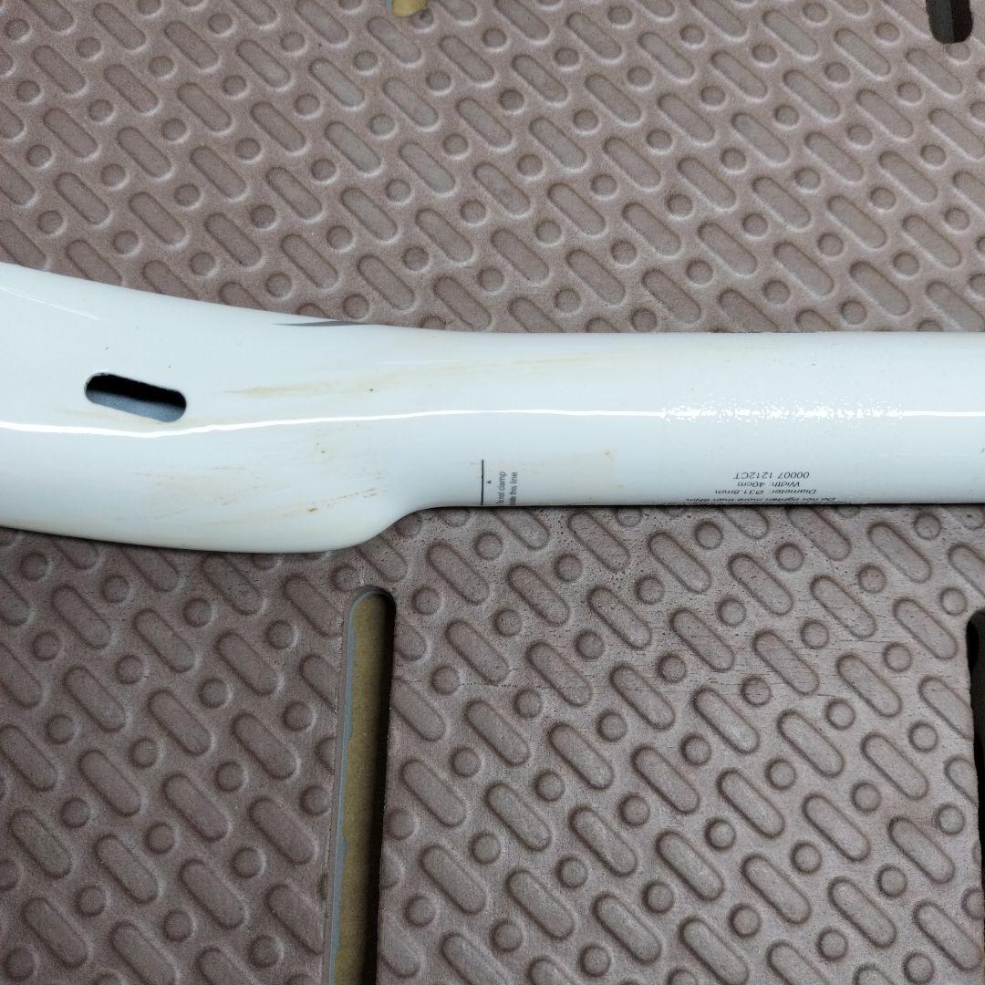 プロファイルデザイン　VIPER WINGカーボンブルホーンバーホワイト