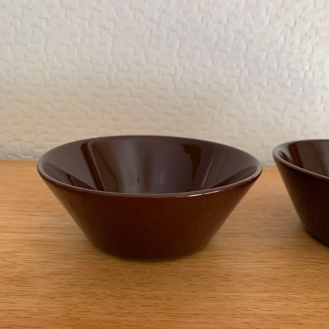  Teema 15㎝　ボウル 2個セット ブラウン