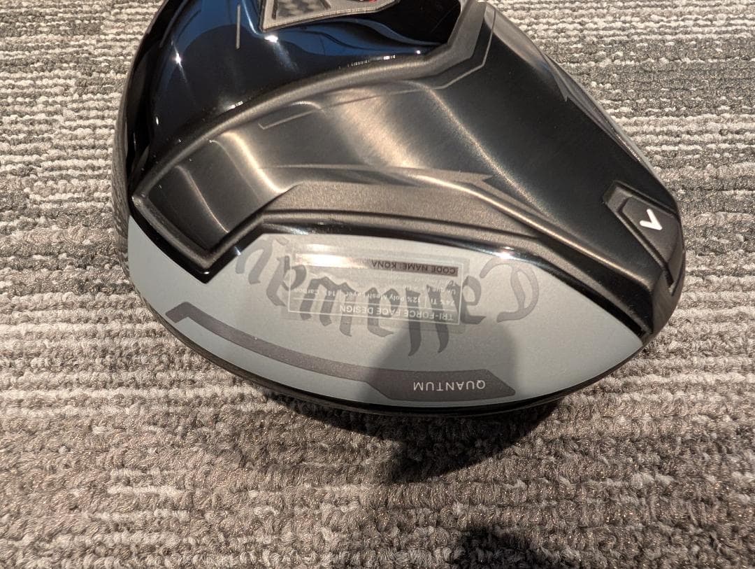 クアンタム MAX D ドライバー 10.5度　ヘッドのみ　キズ無し　新品同様
