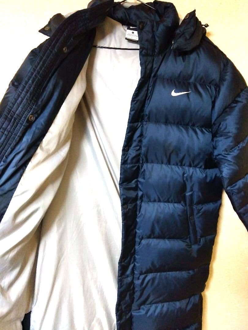ナイキ　ベンチコート　ダウン　ナイキフットボール　中綿　NIKE　ダウンコート