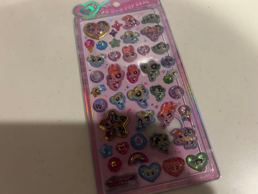 正規品　パワパフ　ボンボンドロップシール　プチドロップシール　うるちゅる