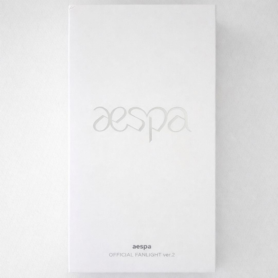 トレカ4枚付き aespa 公式 ペンライト 新品 VER.2 最新 ver2