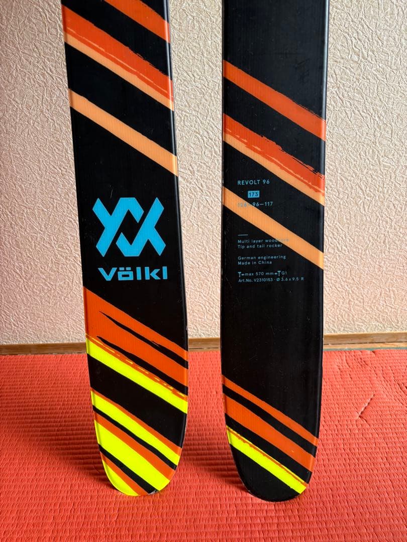 3/2発送Völkl revolt 96 173 マーカーgriffon13