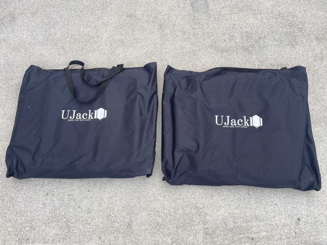 U-Jack リクライニングローチェア 2脚セット キャンプ アウトドア