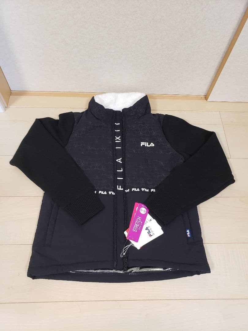新品 フィラ 中綿ブルゾン アウター ジャケット ゴルフウェア レディース M