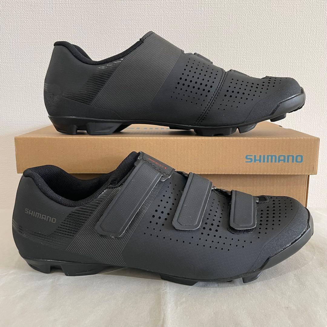 【美品】シマノSHIMANO サイクリングシューズ XC100 SPD 2021