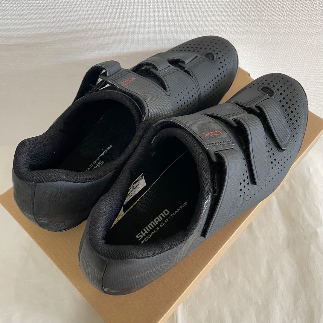 【美品】シマノSHIMANO サイクリングシューズ XC100 SPD 2021