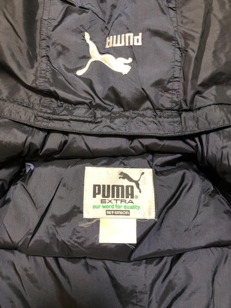 浦和レッズ ダウンロングコート 黒 PUMA