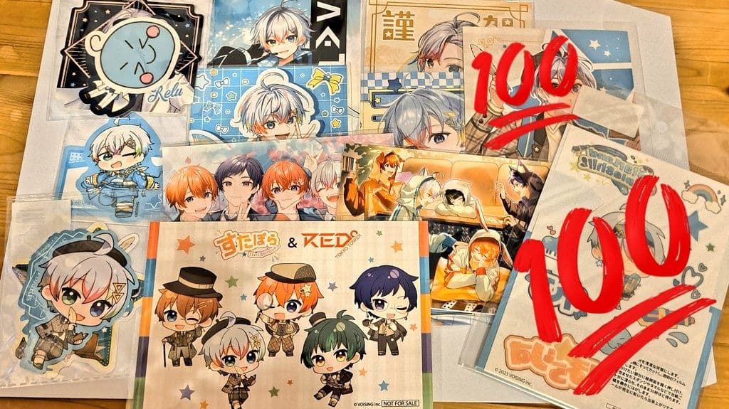 すたぽら れる グッズまとめ