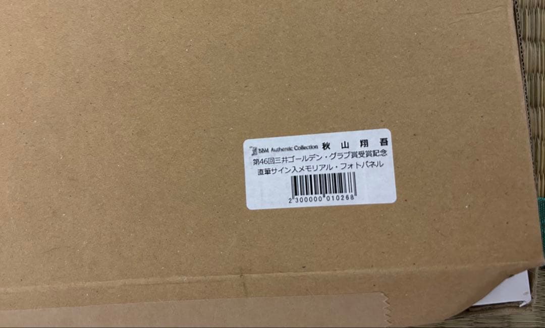 秋山翔吾　サイン　フォトパネル