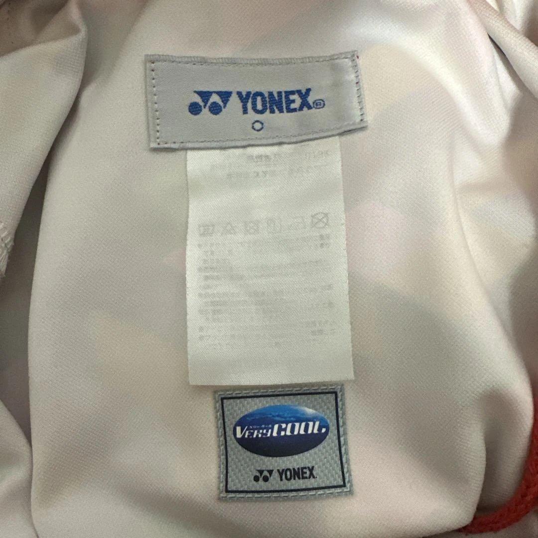 【美品】YONEX ハーフパンツ　ベリークールユニ　柄パン　赤