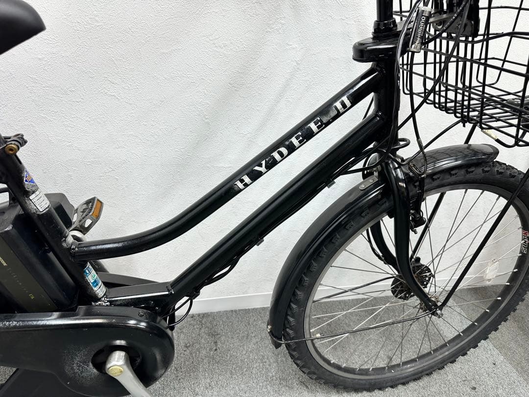 人気な車種　ブリヂストンhydee2 電動アシスト自転車　チャイルドシート付き