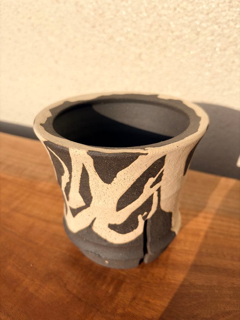 沼野 秀章 / 黒二白 新品未使用 鉢 アガベ