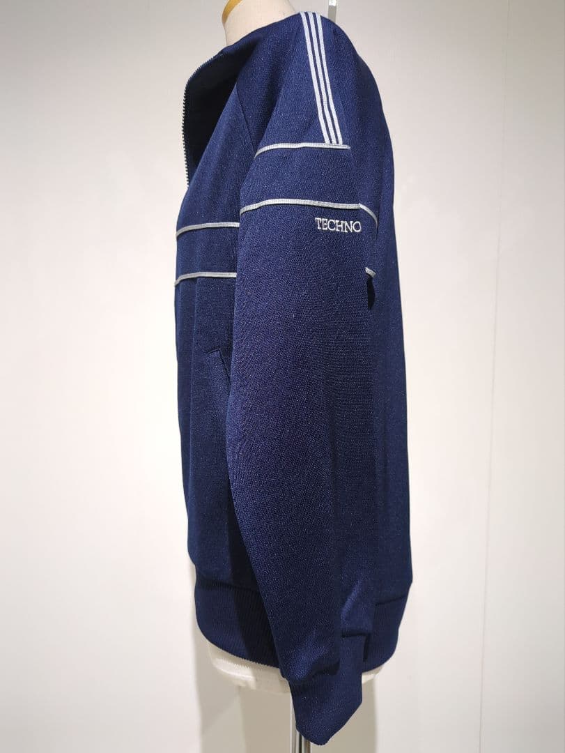 ヴィンテージ　ADIDAS トラックジャケット ネイビー サイズ　S
