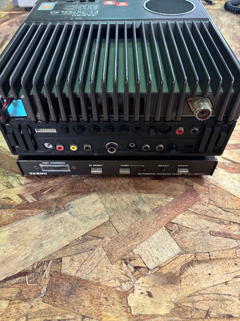 YAESU FT-757SX2/FC-1000セット ジャンク