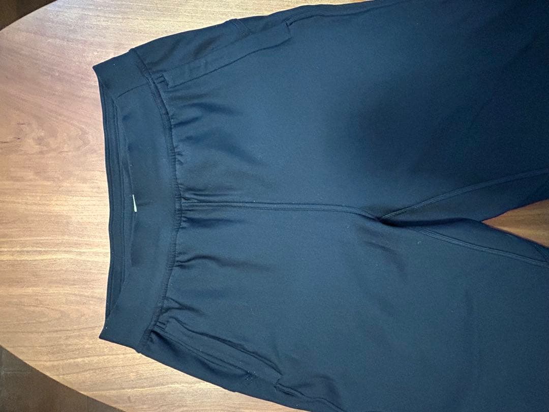 ルルレモン 裾ジッパー付きジョガー パンツ サイズS 裏起毛素材