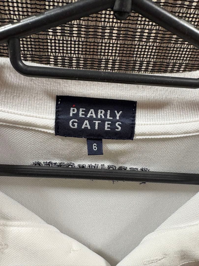 PEARLY GATES 刺繍ポロシャツ サイズ6
