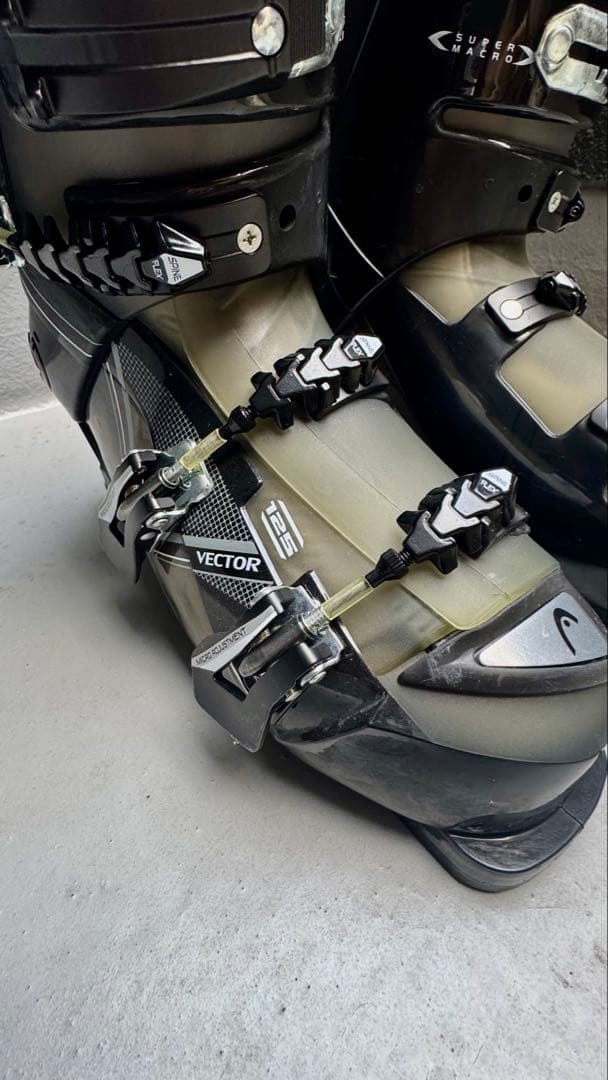 送料込み HEAD VECTOR 125 スキー用ブーツ26-26.5