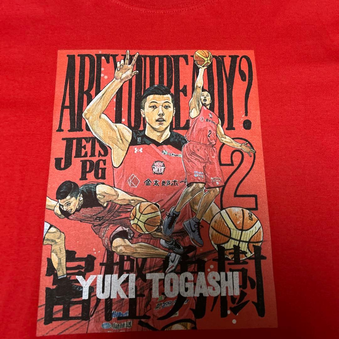 Bリーグ　千葉ジェッツ　富樫勇樹　井上雄彦　デザイン　Tシャツ　B.LEAGUE