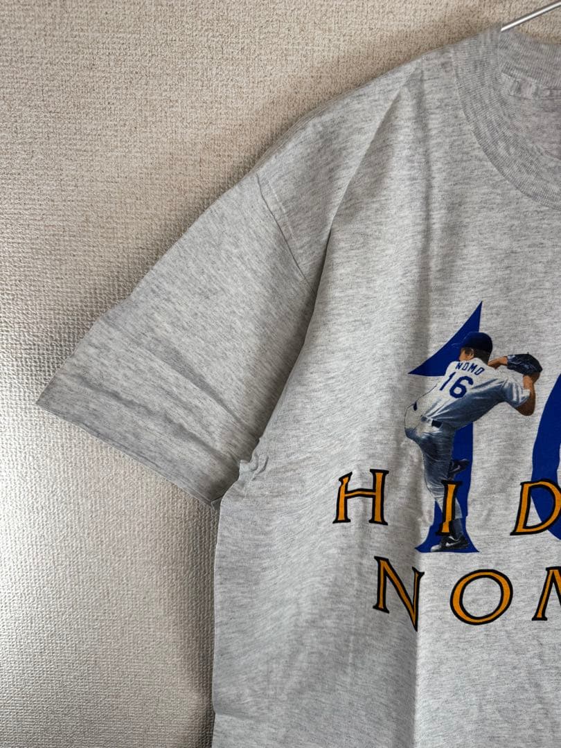 USA製 ロサンゼルス ドジャーズ NOMO 野茂英雄 ヴィンテージ Tシャツ