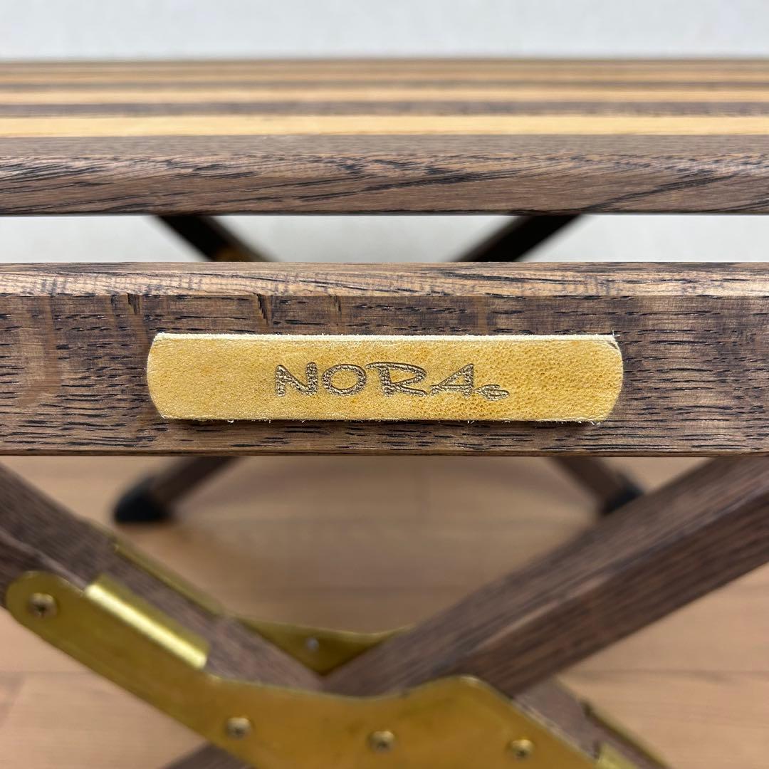 【限定】NORAs ノラズ サイドテーブル 真鍮 ミックス ウォールナット