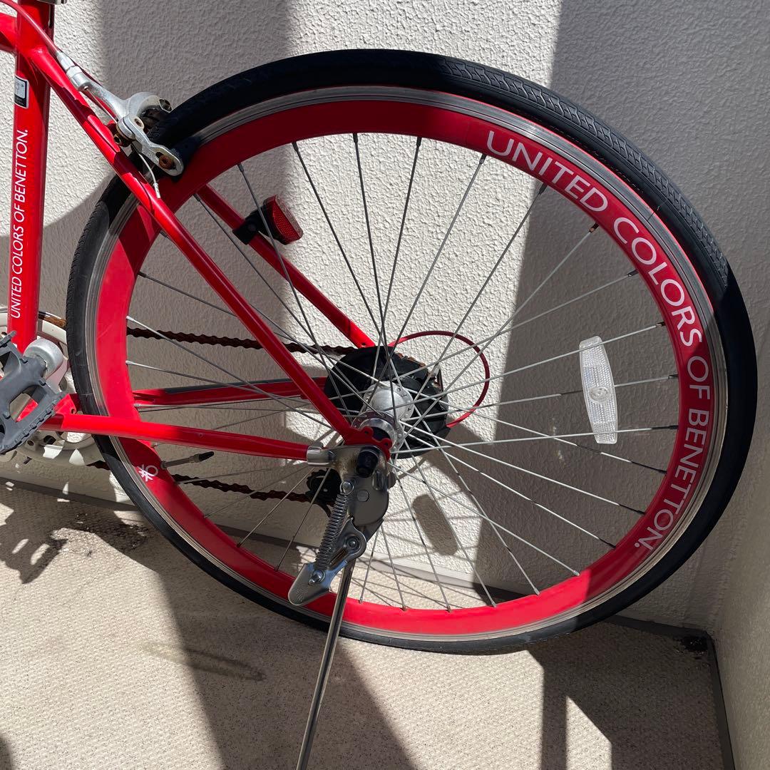 United Colors of Benetton クロスバイク レッド 26