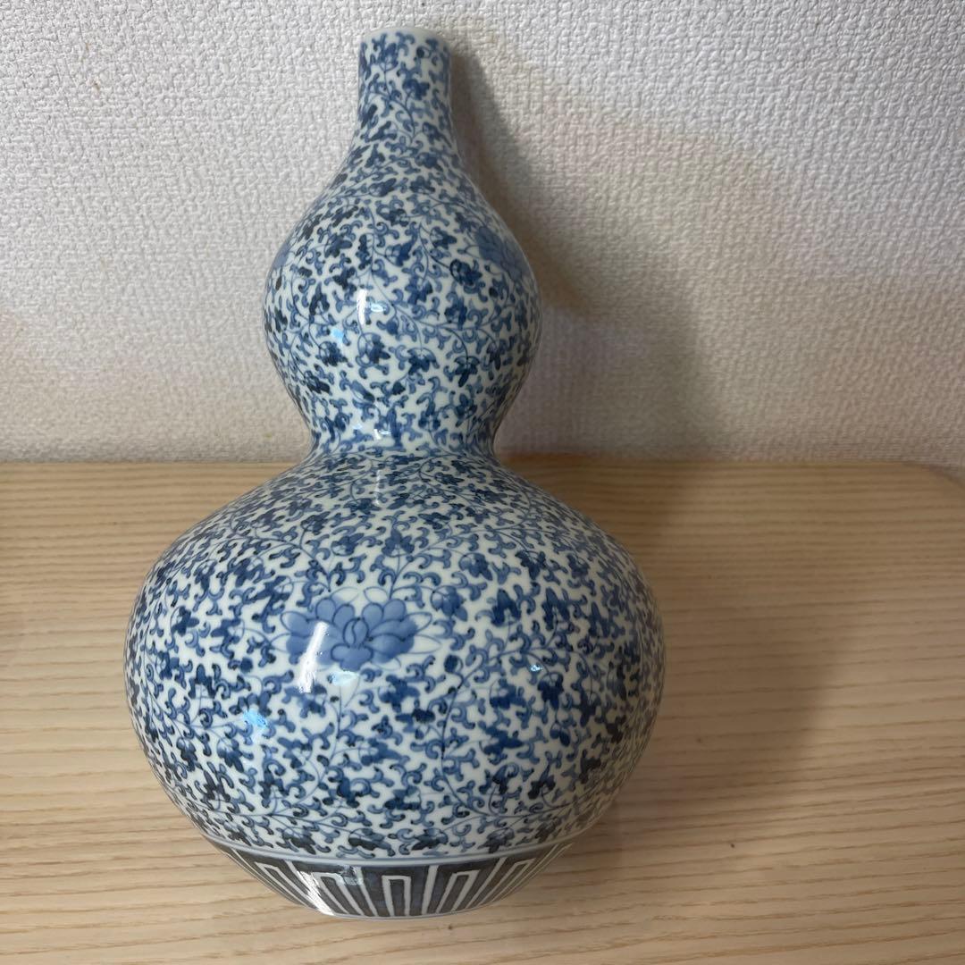 時代染付花瓶