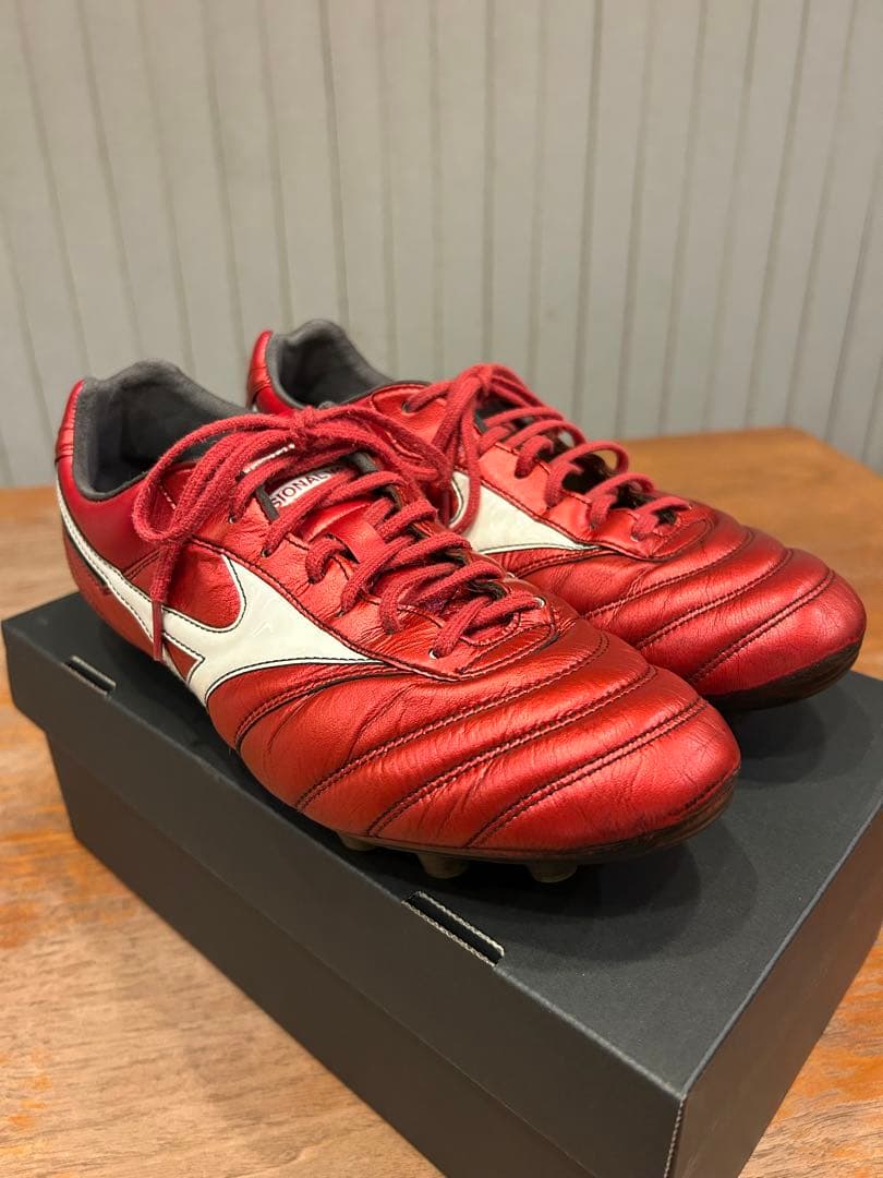 【40周年 限定】ミズノ モレリア2 26.5 サッカースパイク