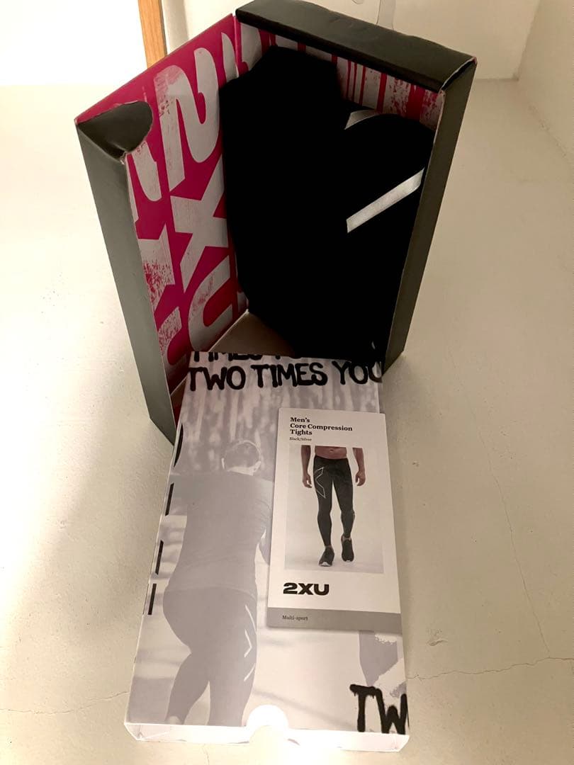 2XU PWXコンプレッションタイツ MA3849B BLK/SIL メンズM