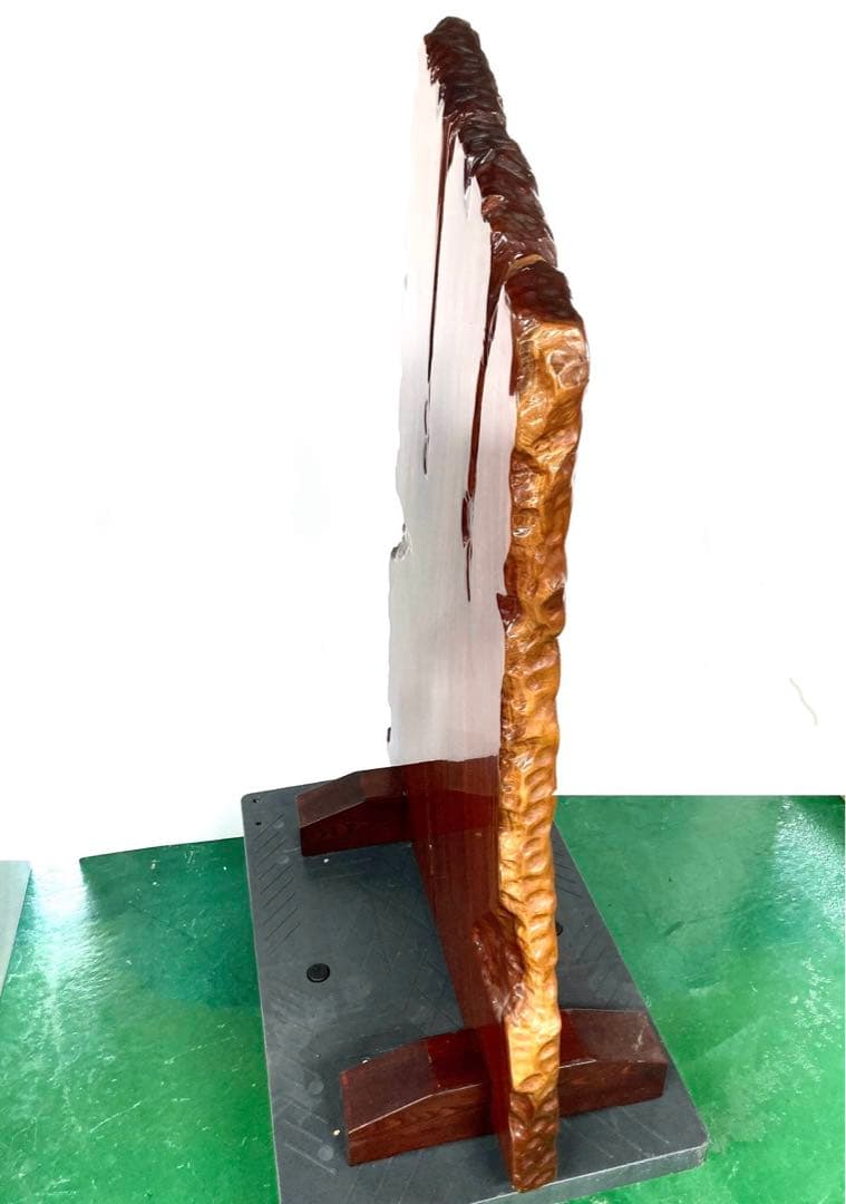 直接引取り限定◆天然木／衝立◆一枚板 高さ135cm×幅95cm×厚6.5cm