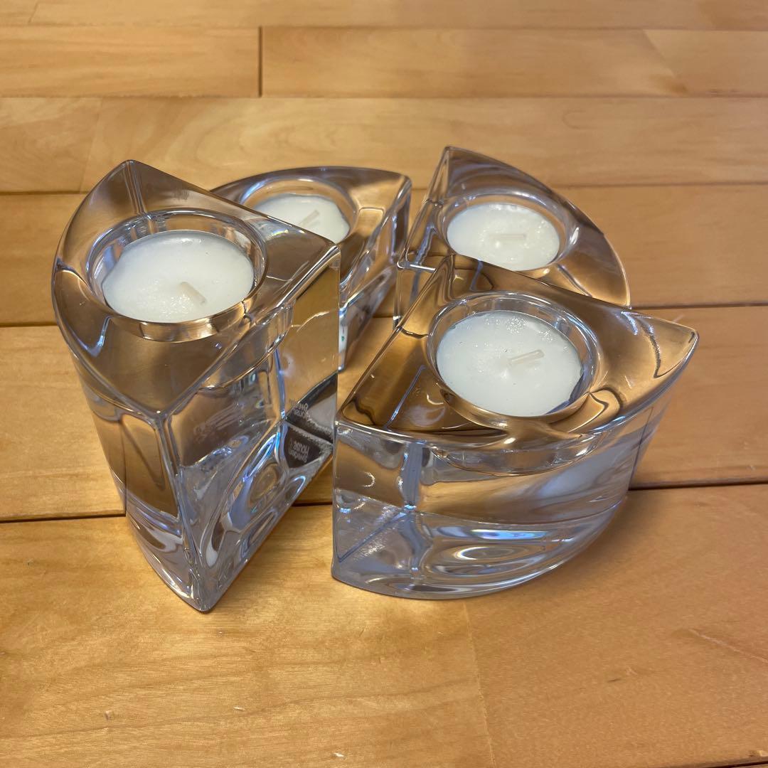 オレフォス　キャンドルホルダー　カルテット　未使用品