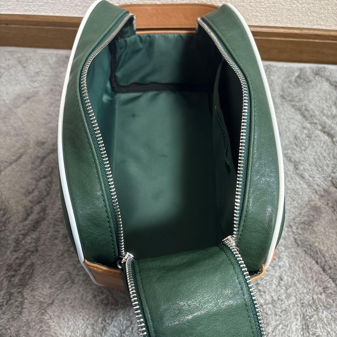 ぽ*こ様 美品　Bellmore セカンドバッグ　ダークグリーン