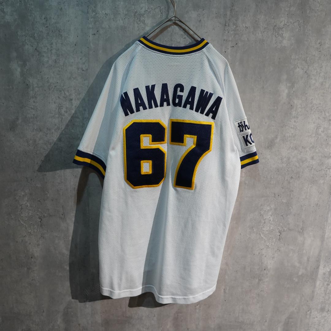 オリックス　バファローズ　ORIX BLUE WAVE 復刻　ユニフォーム　中川