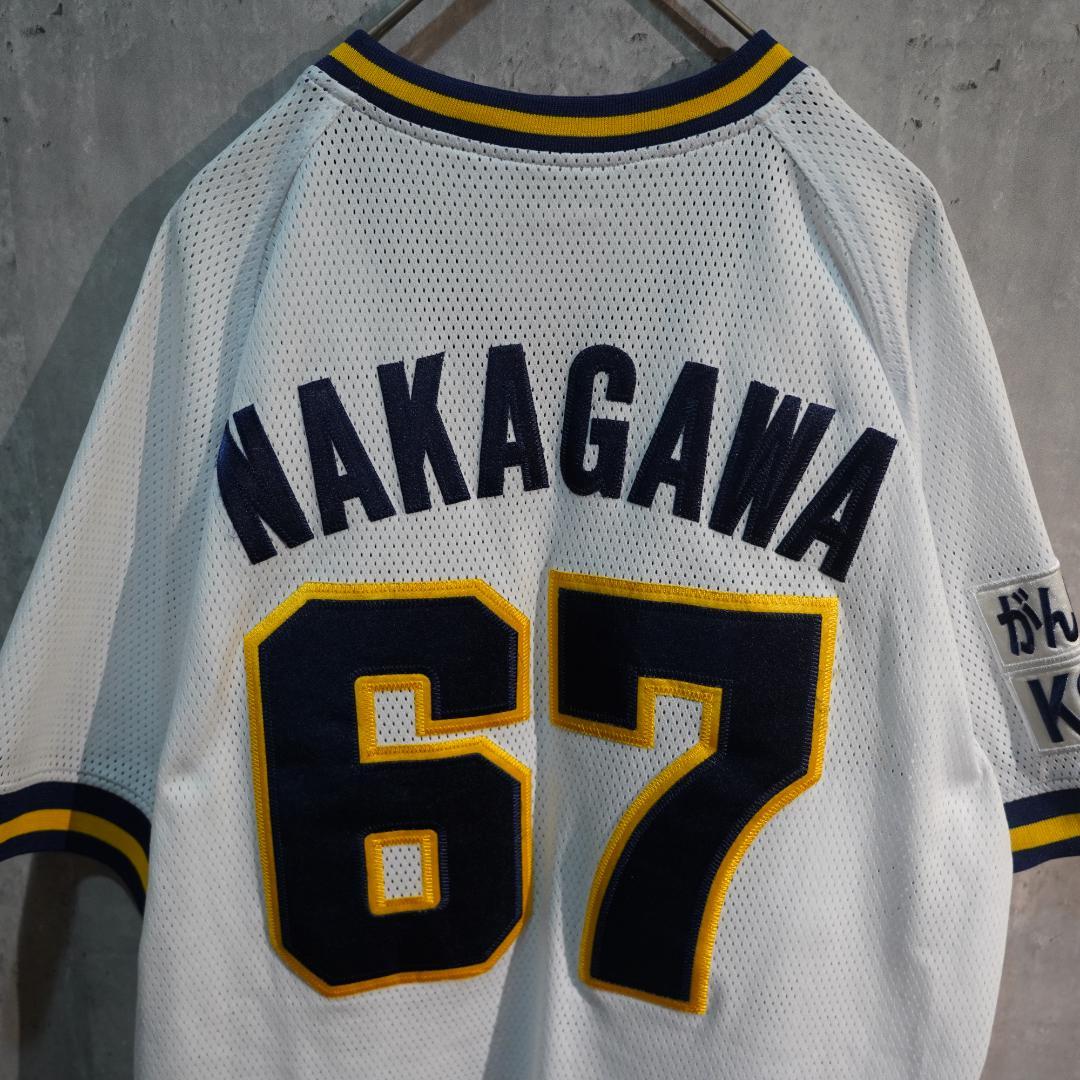 オリックス　バファローズ　ORIX BLUE WAVE 復刻　ユニフォーム　中川