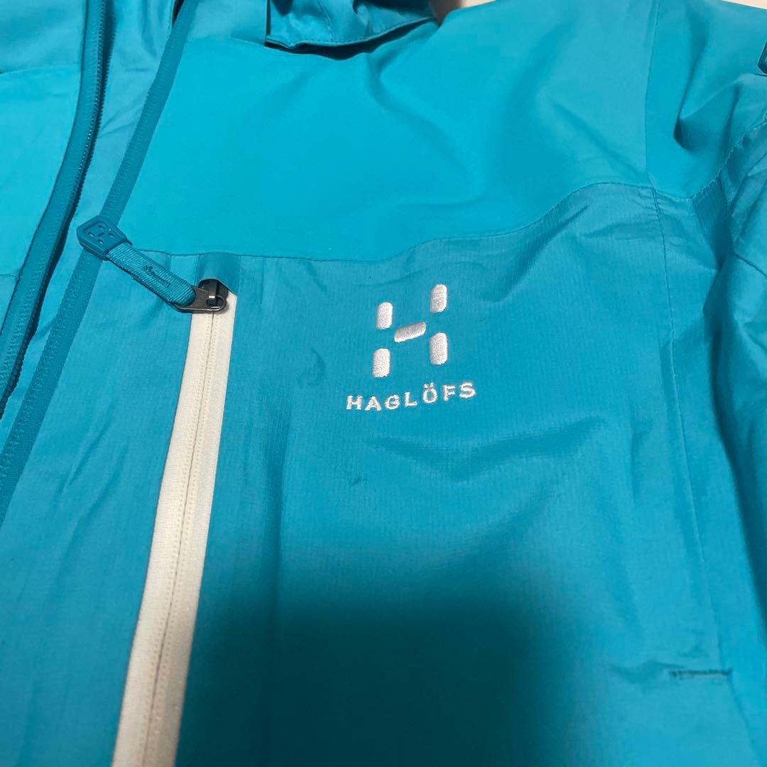 HAGLÖFS ターコイズ レディーススノーウエア上下