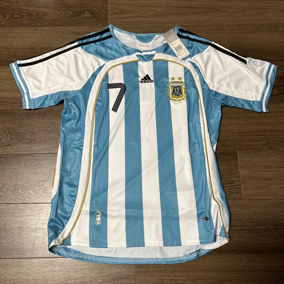 【未使用タグ付】アルゼンチン代表 サビオラ選手　ユニフォーム