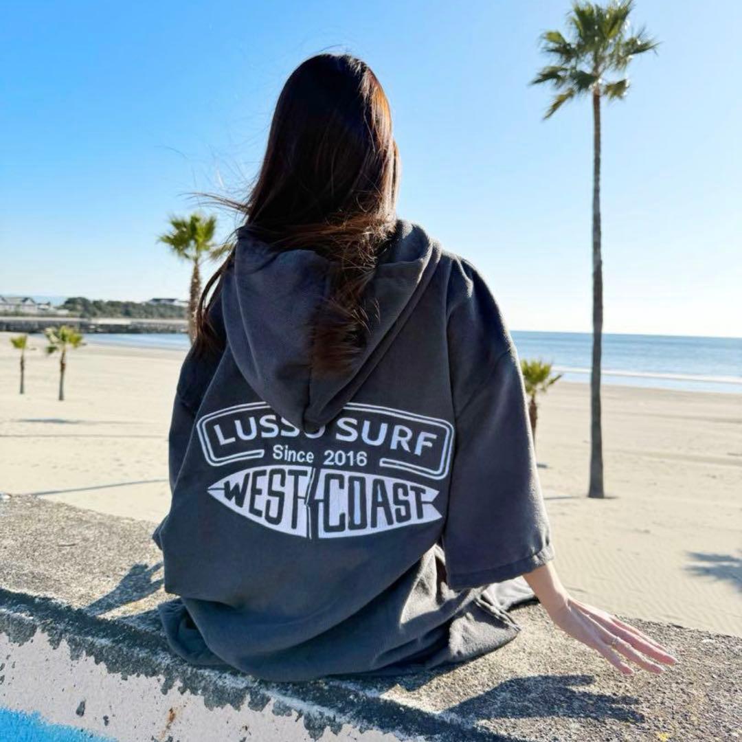 Instagramで大人気！LUSSO SURFのお着替えポンチョ　チャコール