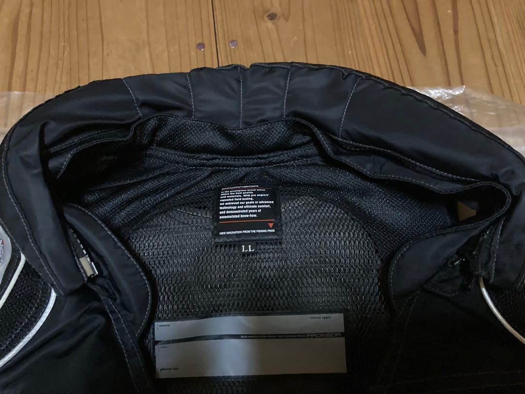 Daiwa PROVISOR ライフジャケット ブラック サイズLL